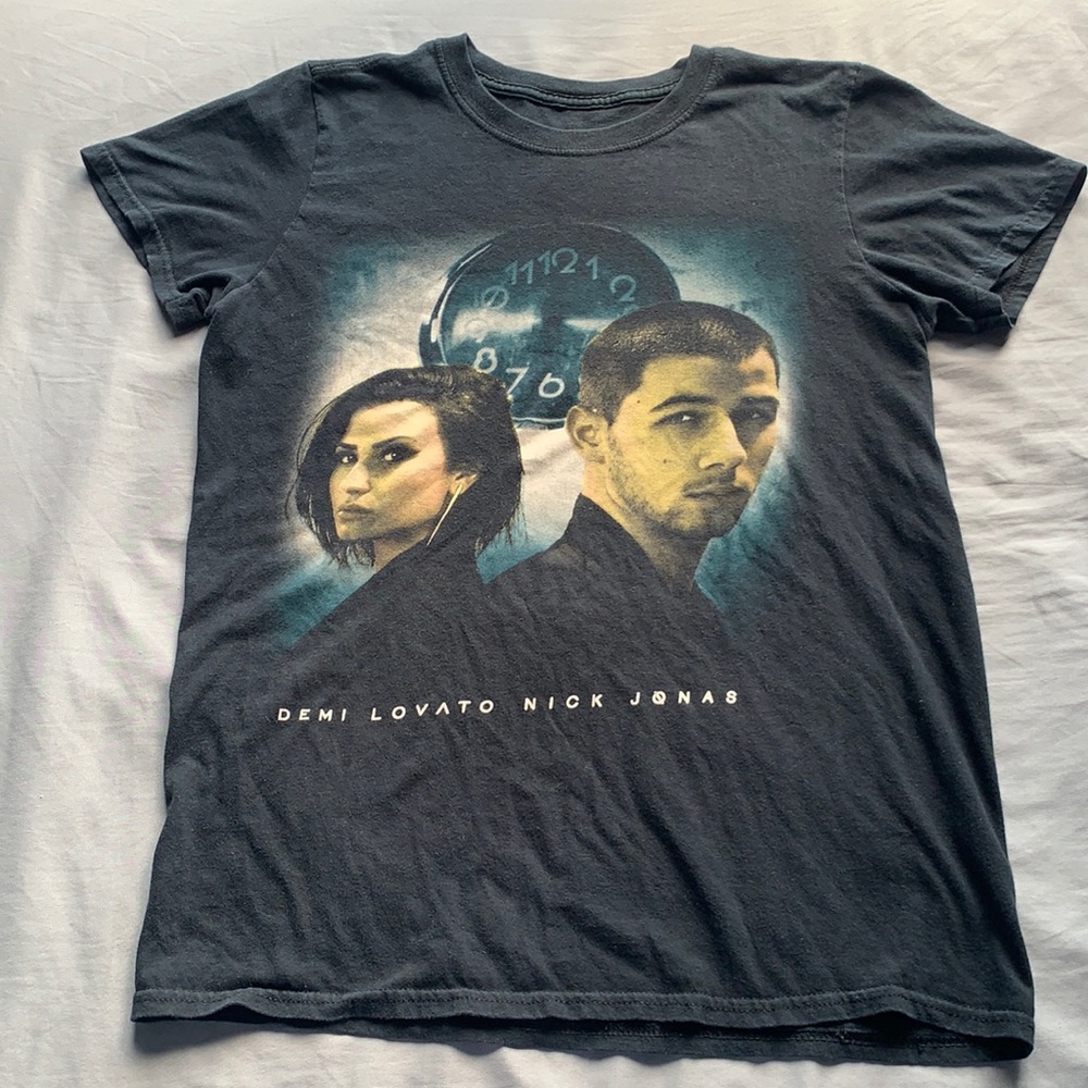 Demi Lovato and Nick Jonas Future Now Concert T-Shirt